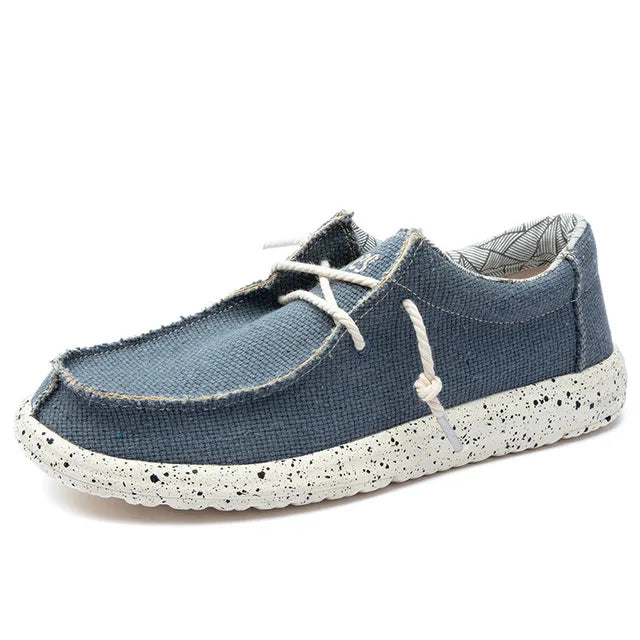 MIXIDELAI New Arrival Summer Autumn Comfortable Casual Shoes Mens Canvas Shoes For Men Brand Fashion Flat Loafers Shoe Size 48