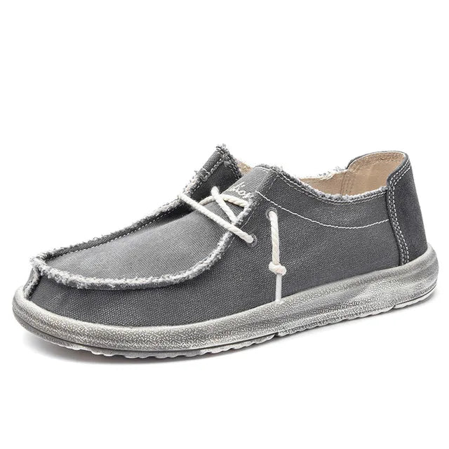 MIXIDELAI New Arrival Summer Autumn Comfortable Casual Shoes Mens Canvas Shoes For Men Brand Fashion Flat Loafers Shoe Size 48